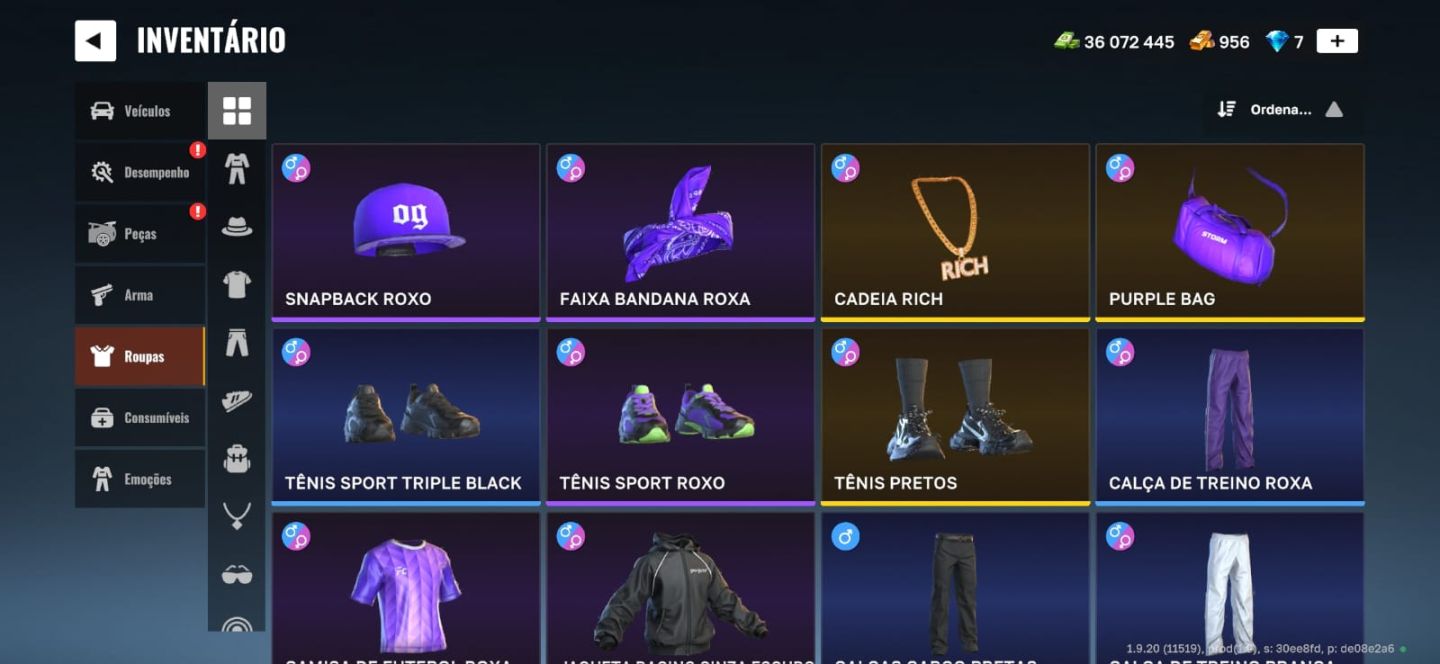 Conta Super Rara Flex city (olhem a descrição)Gasto mais de 1000 reais na conta