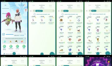 Lv.63 | 3 Mewtwo | 37 Shiny | 7 Pokémon 100% IV | 2.1M Stardust F061