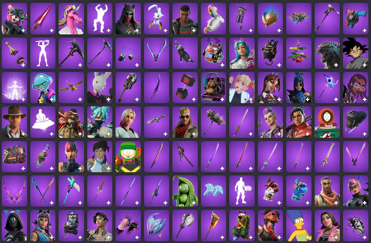 CONTA FORTNITE RARA / 232 SKINS / ÚNICO DONO / FULL ACESSO / SALVE O MUNDO OG