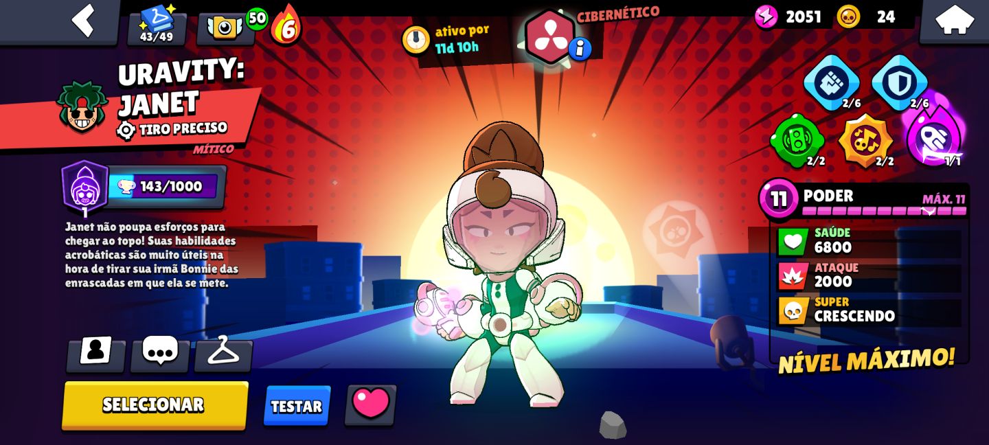 Conta de brawl stars 2021| 80 K de troféus
