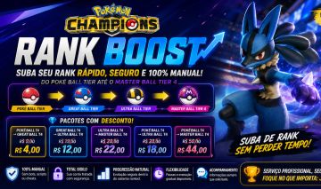 SUBO SEU RANK NO POKEMON CHAMPIONS E MONTO TIME