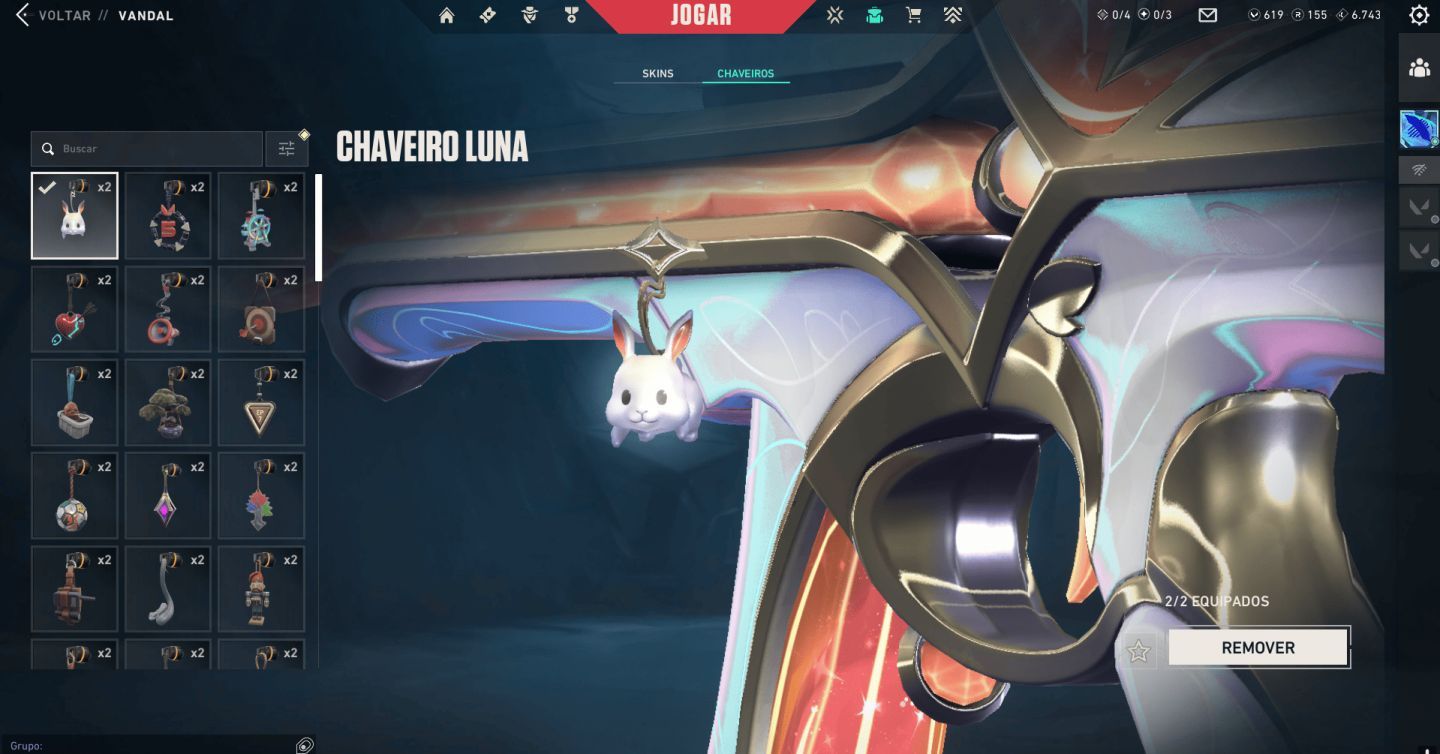 Conta Valorant Full Acesso | 14 Skins Compradas (Gatinho,kuronami)