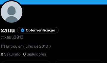Conta twitter/x antiga