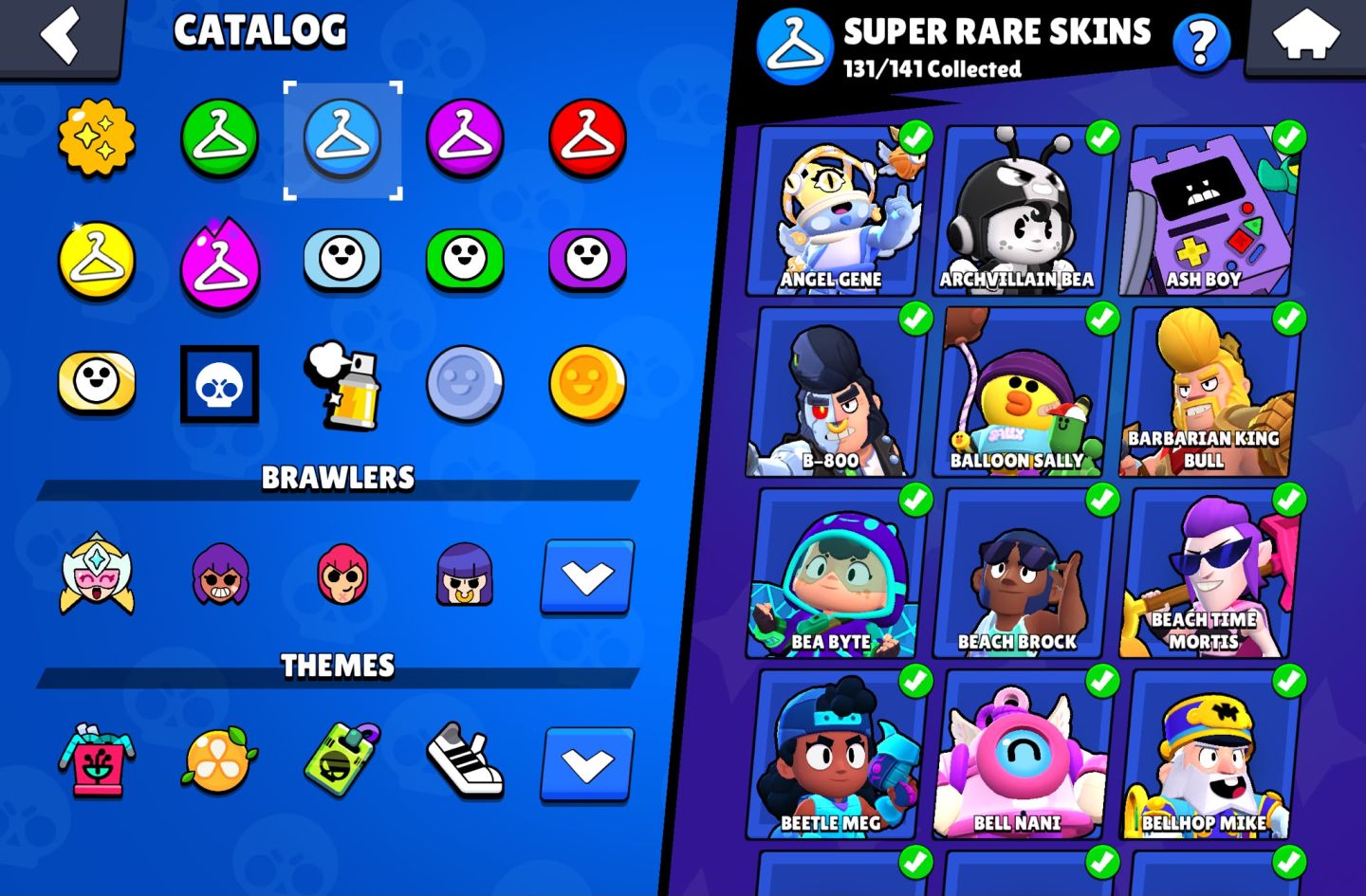 Conta Brawl Stars 103k trofeus || Todas hypercargas e 29 classe 35 legado