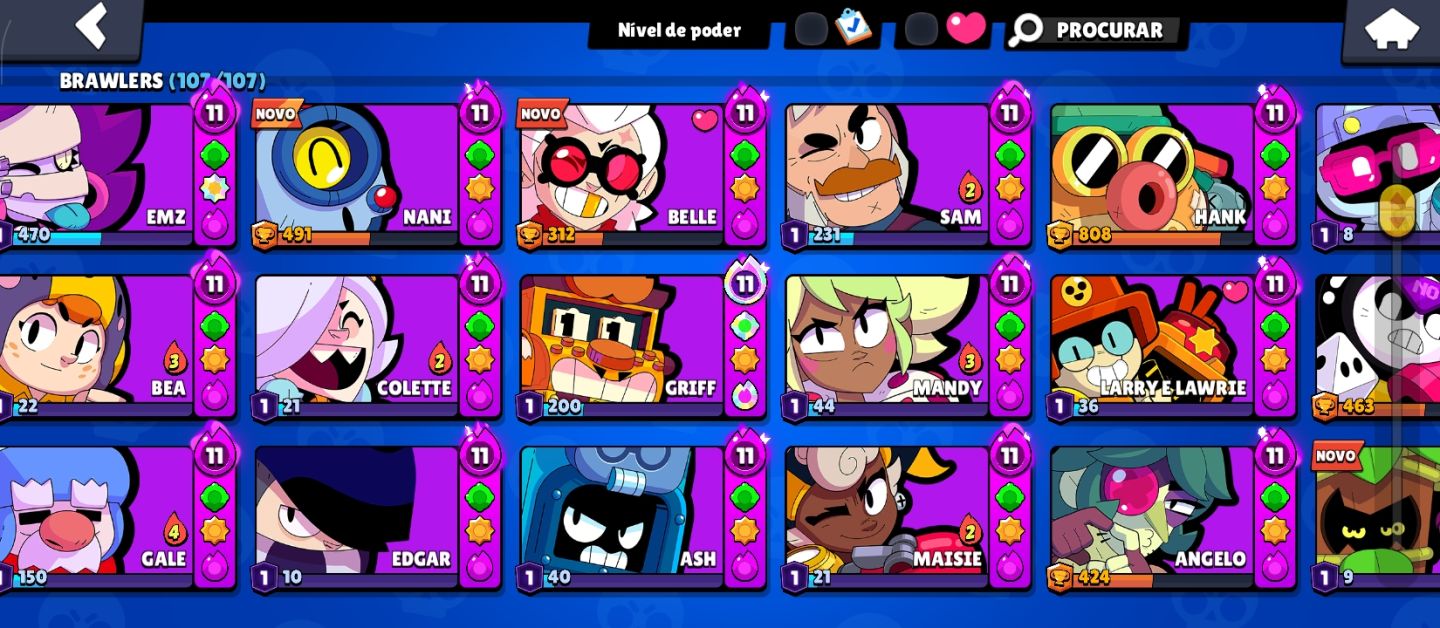 Conta de brawl (negociável)