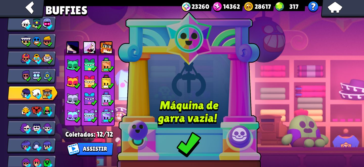CONTA BRAWL STARS FULL COM DOIS REIS FRANKS E MESTRES 3!