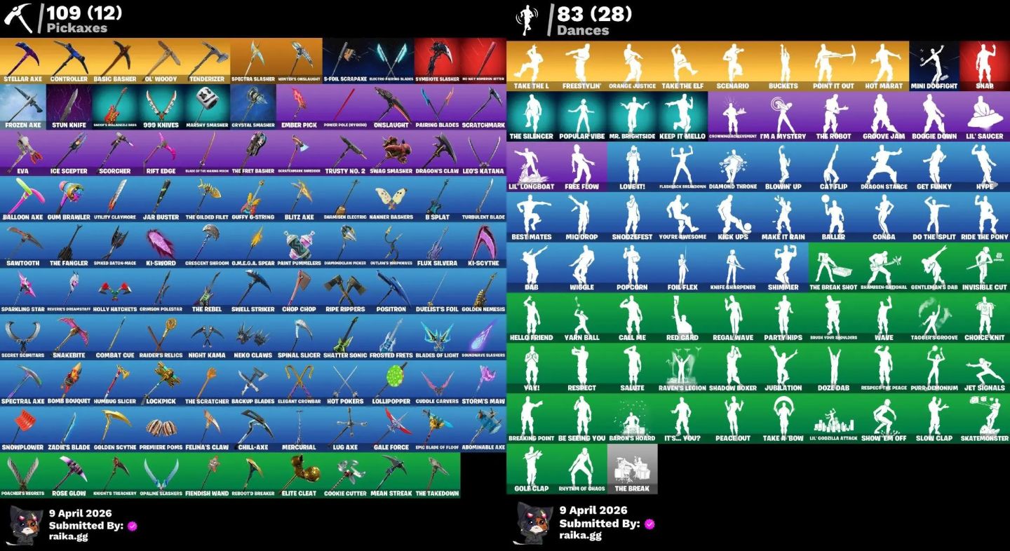 65 Skins + Elite Agent + Take The L