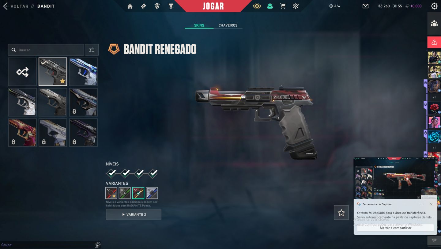 CONTA VALORANT IMORTAL 1 peak radiante (chaveiros radiante e imort)COM 3k GASTOS