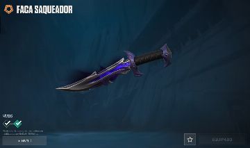 CONTA VANDAL CHAMPIONS 2025 + FACA SAQUEADOR | 8 SKINS