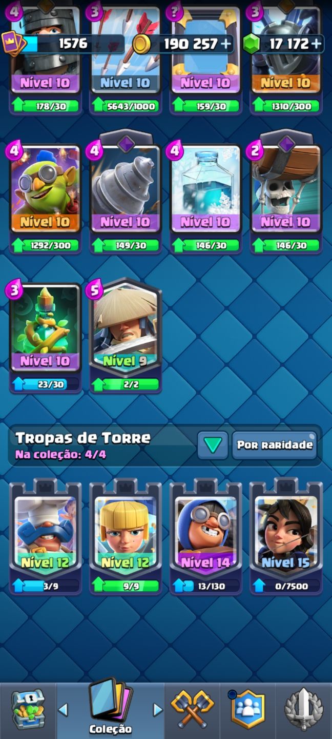 OFERTA!!! CONTA DE CLASH ROYALE BEM UPADA. CONTA BOA!!!