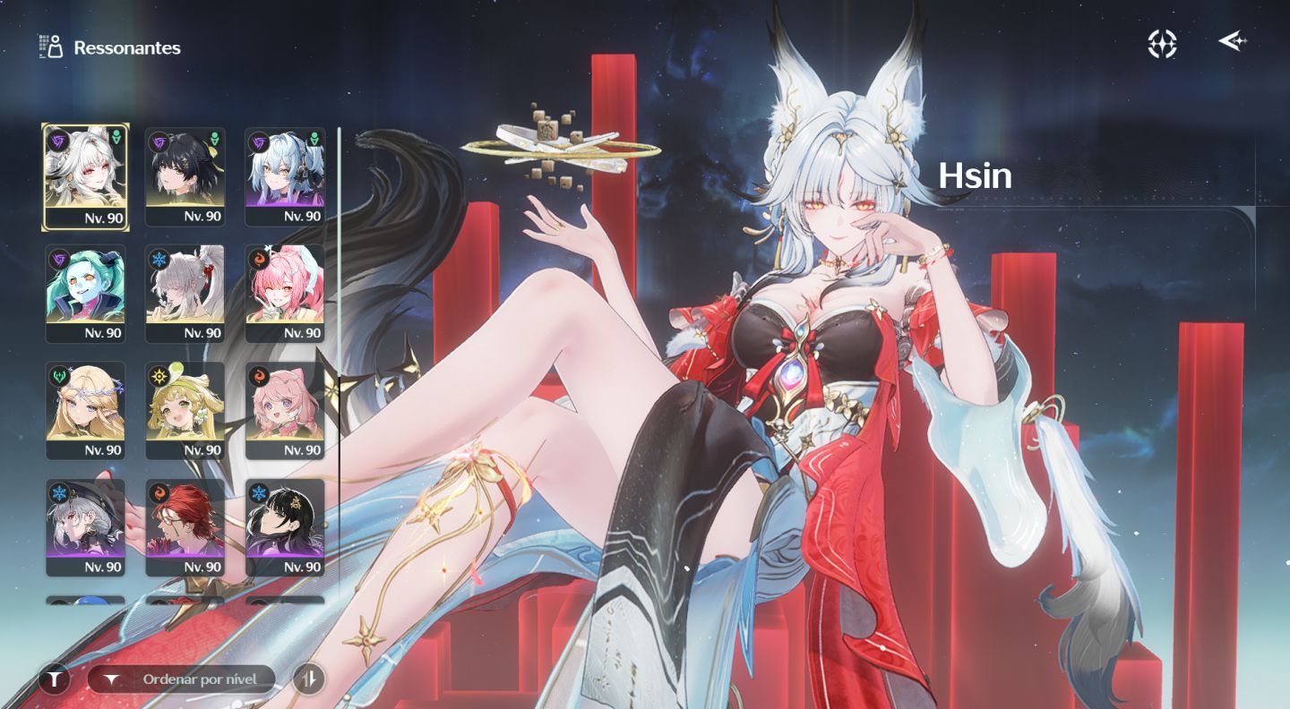 Conta Rank 80 HSIN s6+Carthethya S6+Hiuky S3+SELETOR do evento pago pra escolher