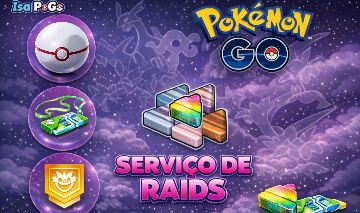 Servicos de Raids Pokemon-Go (FAÇO A RAID DA SEMANA PRA VOCÊ )