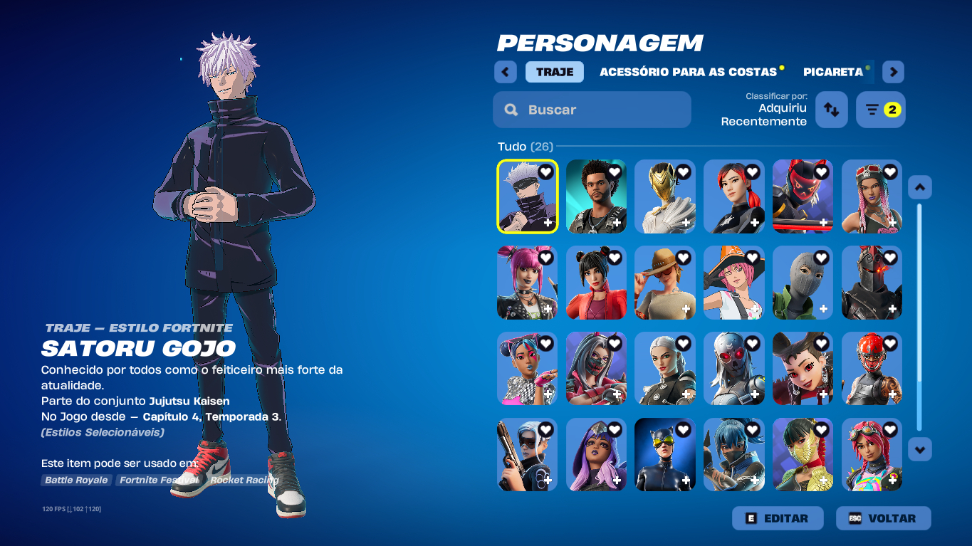 Conta Fortnite + Vários Jogos na Epic Games | Acesso Completo