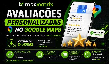 Avaliações Personalizadas Google Maps
