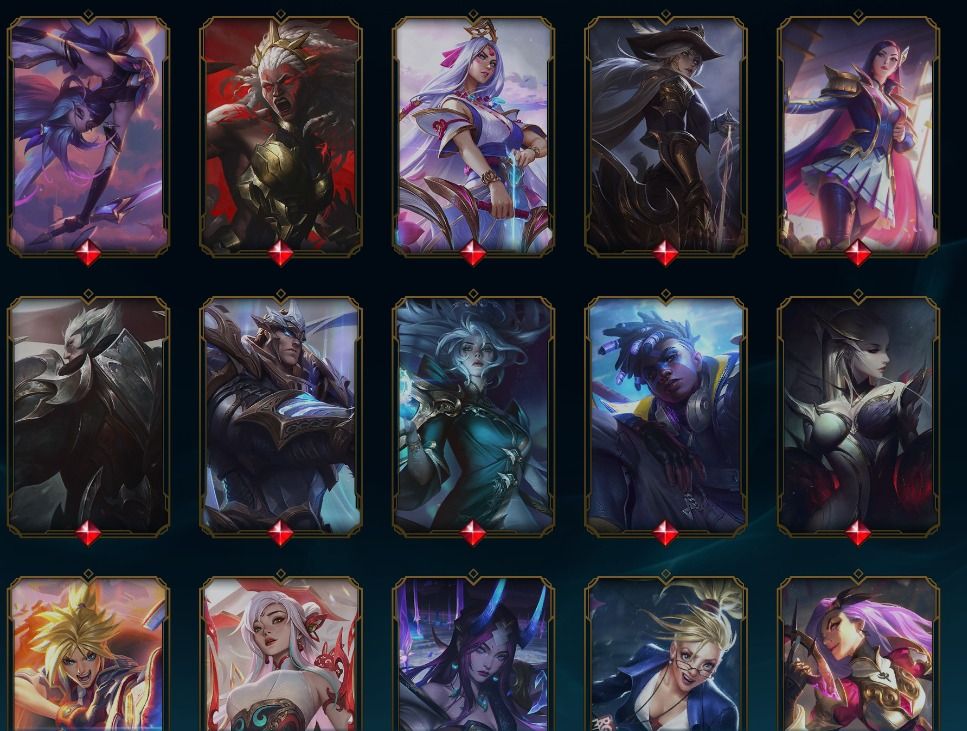 CONTA LOL FULL ACESSO CONTA RARA MAIN KATARINA TODAS AS SKINS DE KAT 275 SKINS!