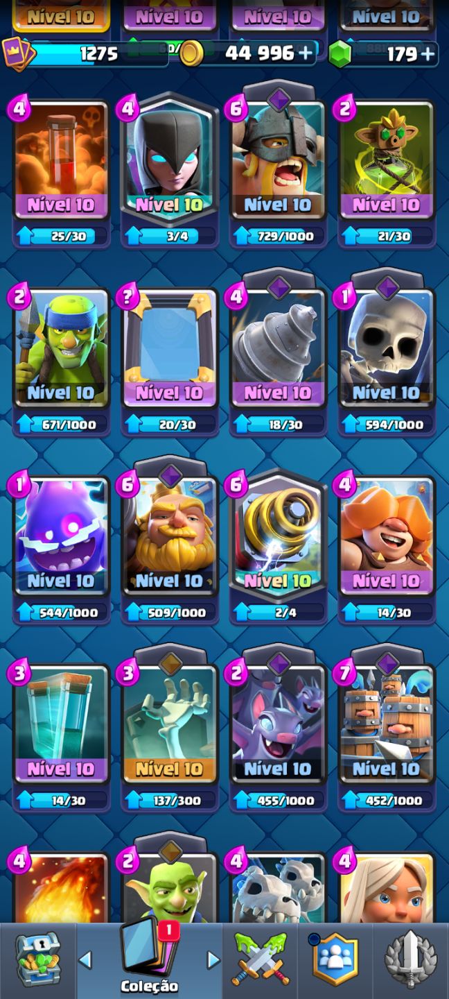 CONTA CLASH ROYALE - ARENA 19