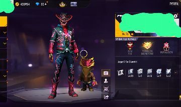 Conta Free Fire Masculino Level 76 Com Muitas Skins E 3 Cubos Mágicos