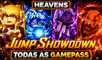 (MENOR PREÇO) Jump Showdown | EA + Emotes + Private