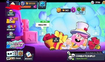 PROMOÇÃO, PROMOÇÃO!!! CONTA BRAWL STARS 33K+ TROFÉUS