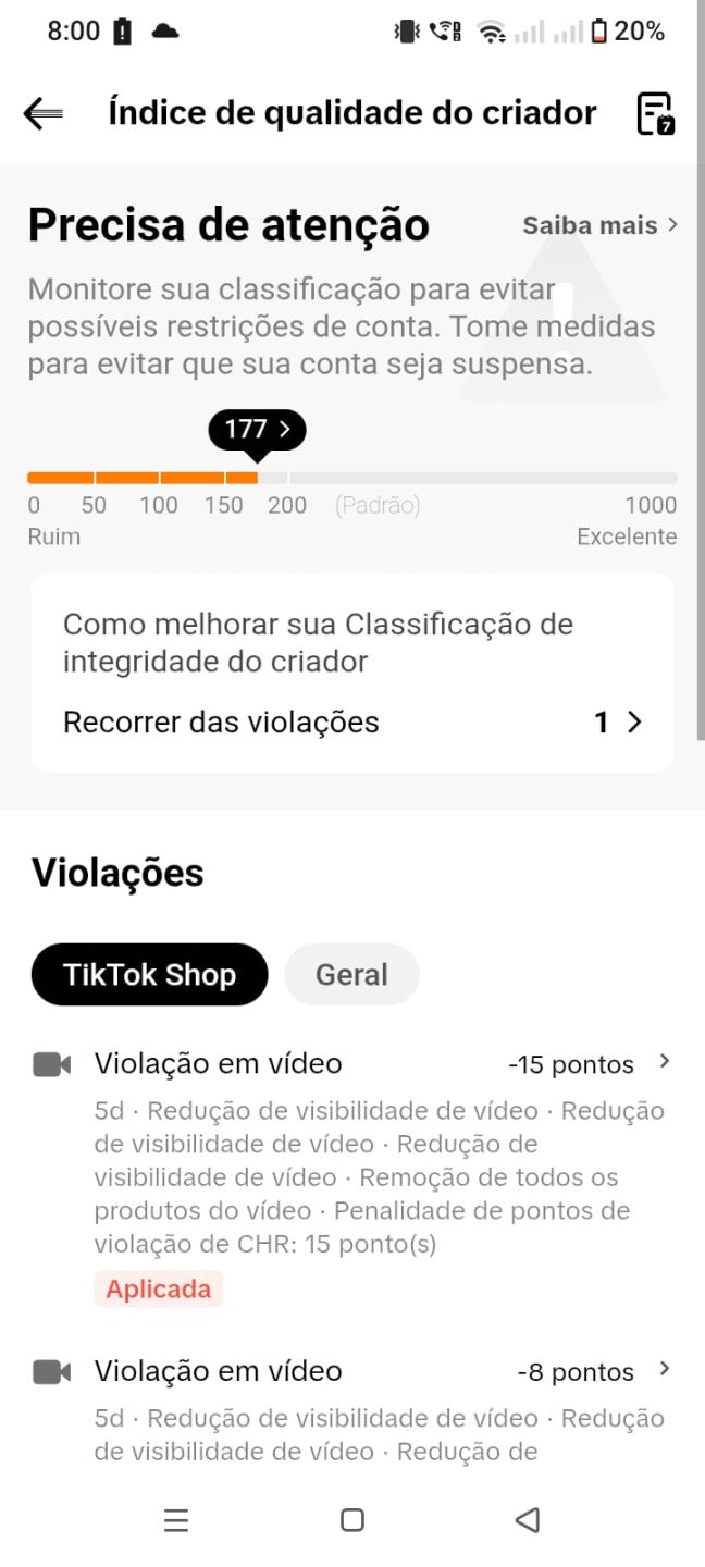Conta tiktok Shop + 30k seguidores