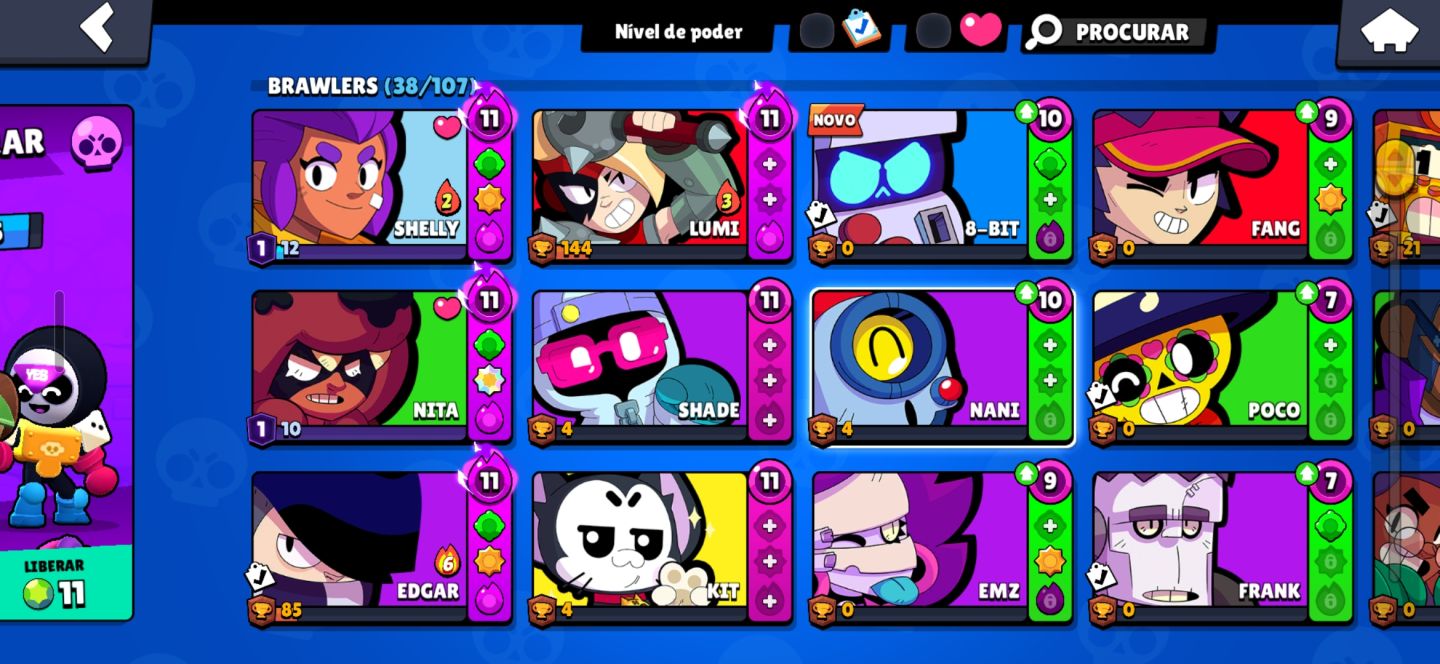 CONTA DE CLASH ROYALE E BRAWL STARS JUNTAS