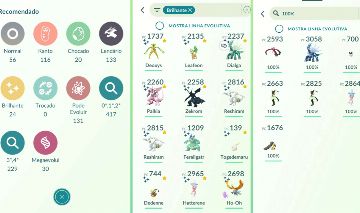 Pokémon GO Lv.44 | 133 Lendários | 24 Shinies |Bolsa 2655