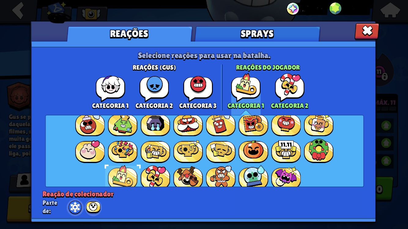 CONTA BRAWL STARS 2019 (MUITA SKIN RARA)