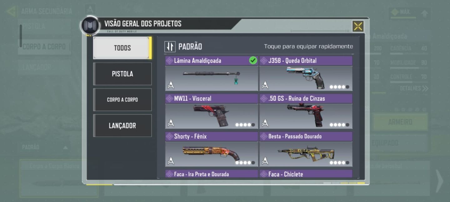 CONTA COMPLETA CALL OF DUTY: MOBILE