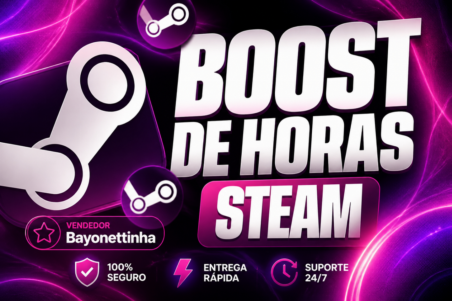 FARM DE HORAS E CARTAS STEAM/CS2 | SEGURO E PRÁTICO