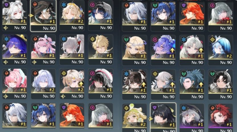 CONTA ENDGAME WUWA MUITOS PERSONAGENS E ARMAS / LV80 FAZ TODO O CONTEÚDO DO JOGO