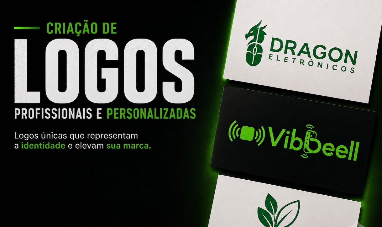 Criação de Logos Profissionais e Personalizados para Sua Marca