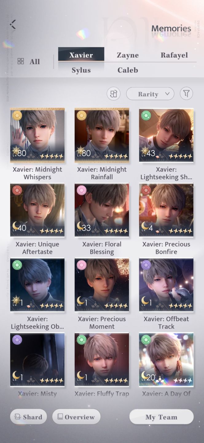 Conta Infold (Love and Deepspace + Infinity Nikki) | Rafayel Main