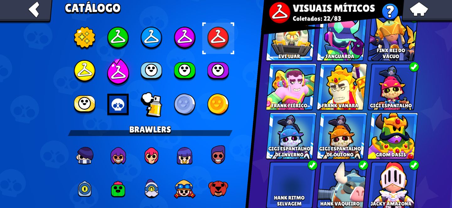 Conta Brawl stars upada