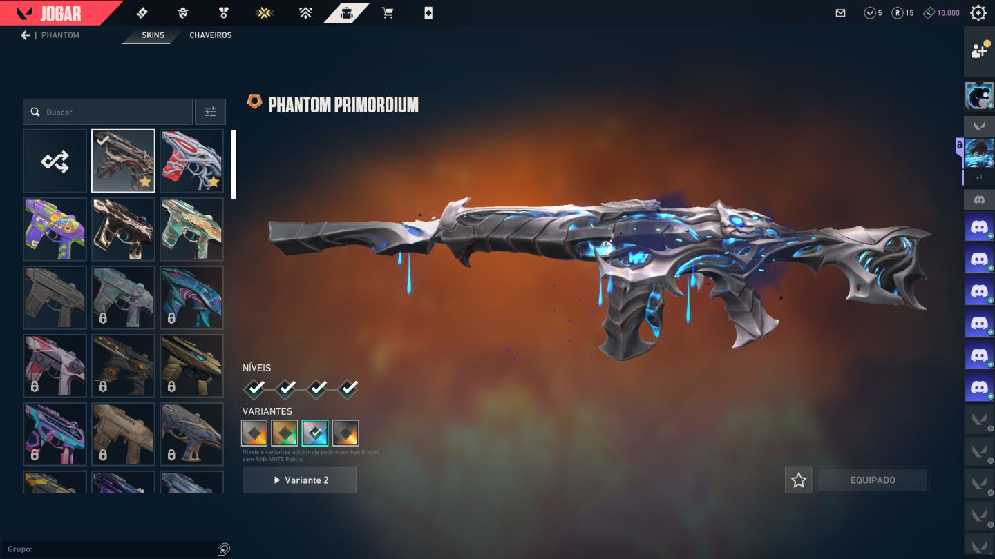 CONTA VALORANT COM 2+ DE 2K GASTOS, SKINS DE TODAS AS ARMAS