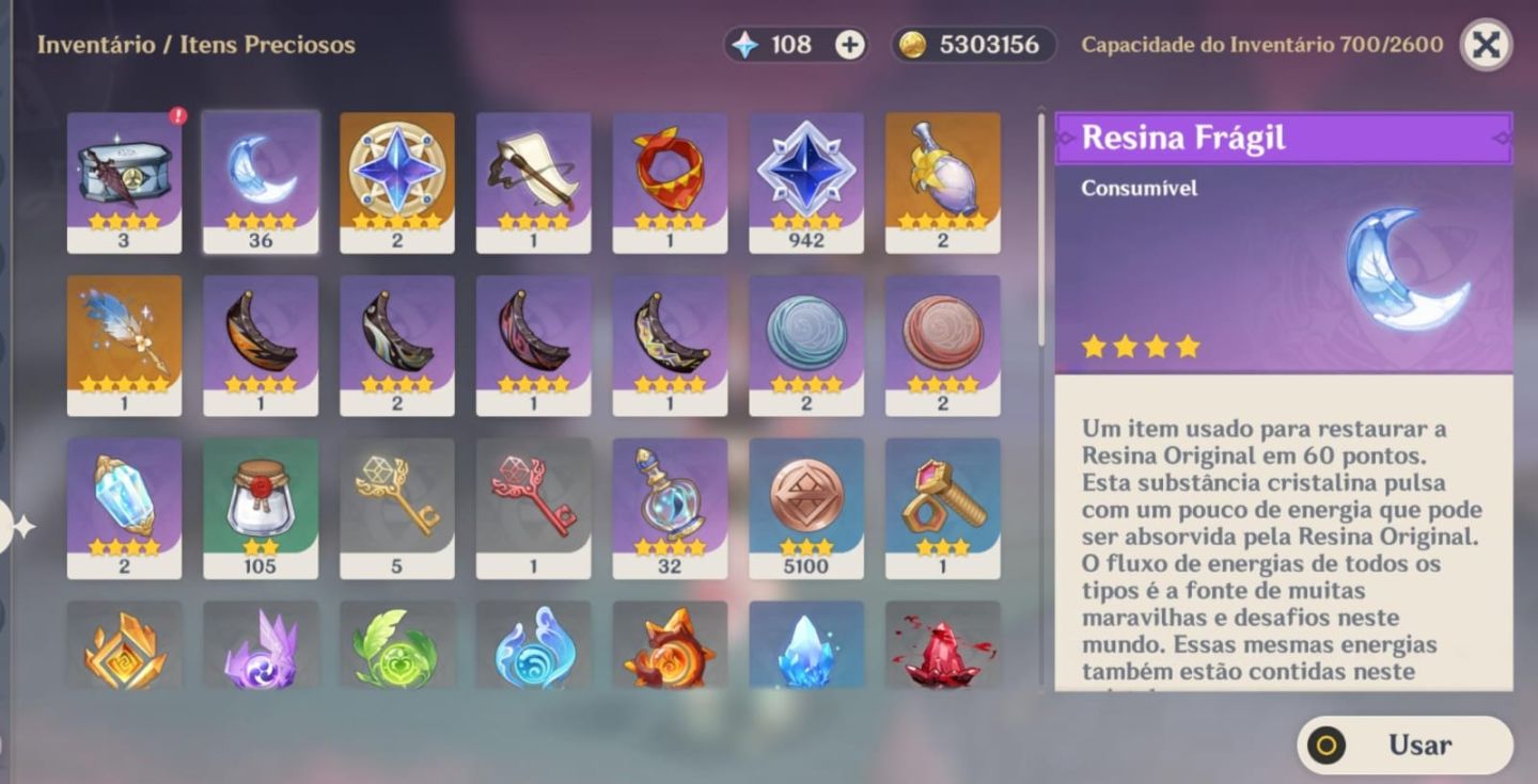 CONTA GENSHIN COM KLEE + AYAKA COM SKIN E MUITO MAIS