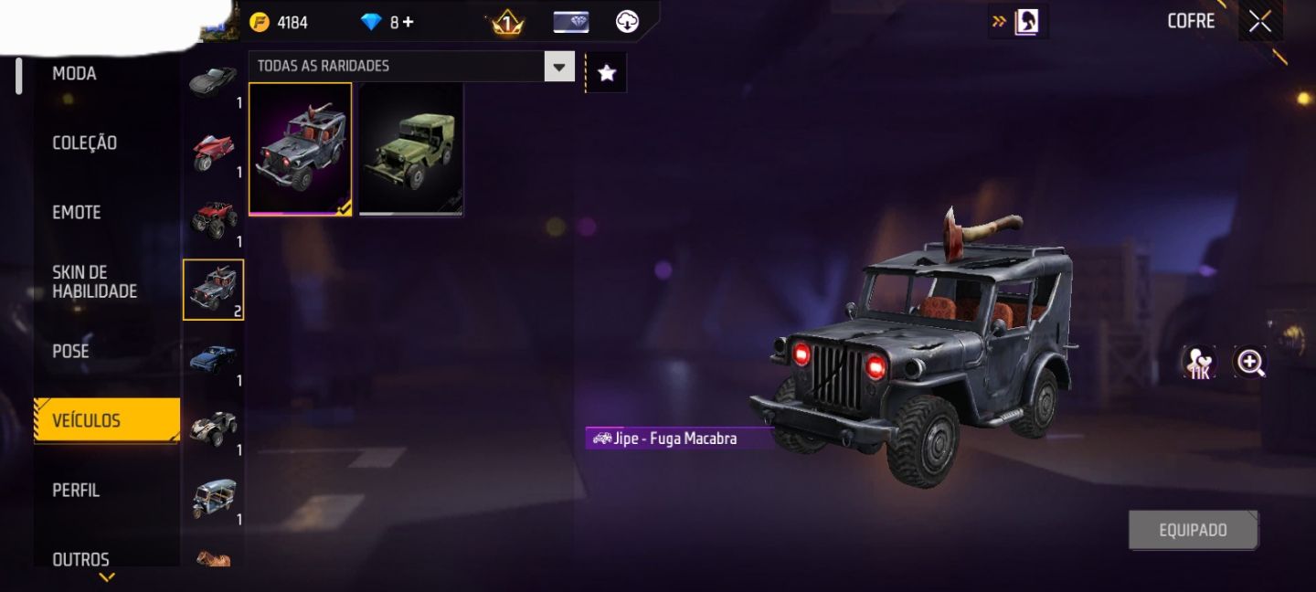 CONTA NIVEL 12 + SKIN SOMBRA DA NOITE + DISPARO FINAL DO DINO + GELO (SEU EMAIL)
