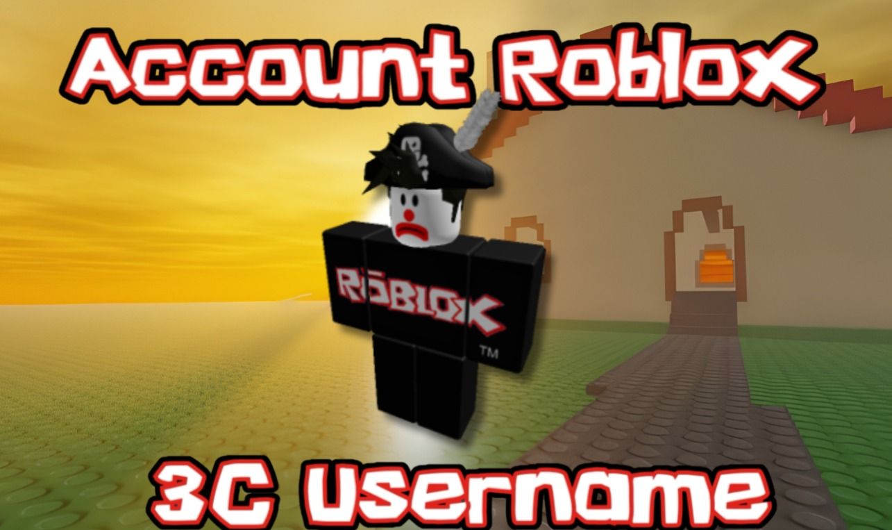 CONTA ANTIGA ROBLOX - 3C USUÁRIO COM 3 CARACTERES [RARO]