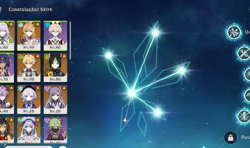GENSHIN SkirkC5+bis, Escoffier, Durin, Thignari, Dehya, Keqing e+