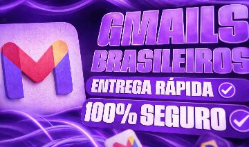 [PROMOÇÃO] GMAILS IP BRASILEIRO | SEM VERIFICAÇÃO SMS [MELHOR PREÇO]