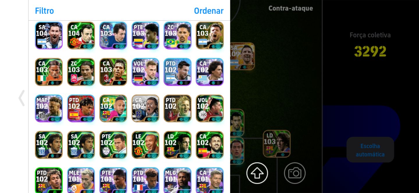 CONTA EFOOTBALL FORÇA 2992