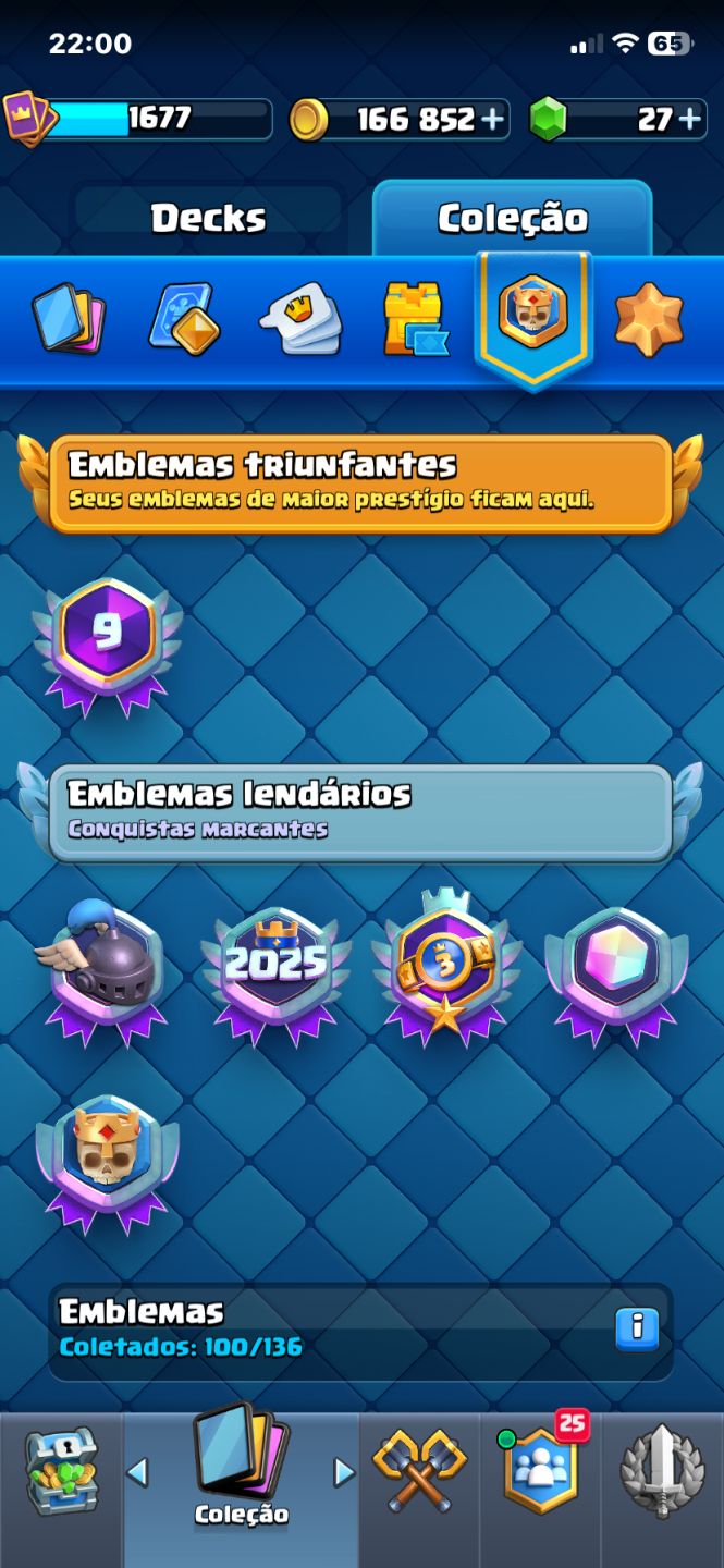CONTA CLASH ROYALE UPADA COM 8 HERÓI, 17 EVOLUÇÃO 13k troféus