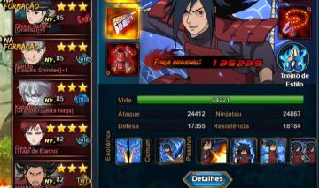 Conta Naruto Online, Server novo com Hashirama e Madara Vale + Mensal + TOP 21
