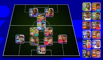 Conta promissora de Efootball