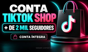 Conta TikTok Shop | Mais de 2k seguidores | Conta íntegra