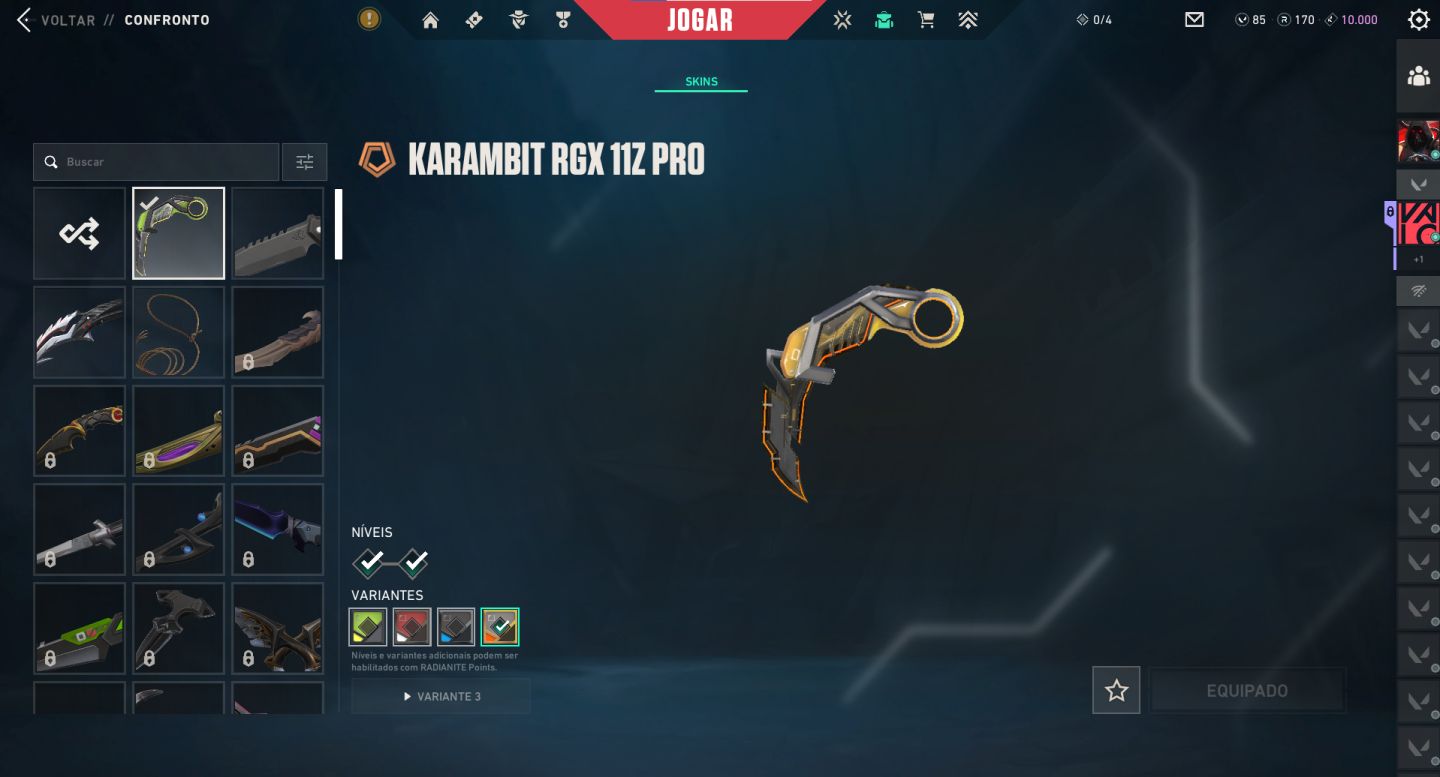 Conta Valorant | Faca + Vandal + Phantom + Operator + Sheriff ++ | Full Acesso
