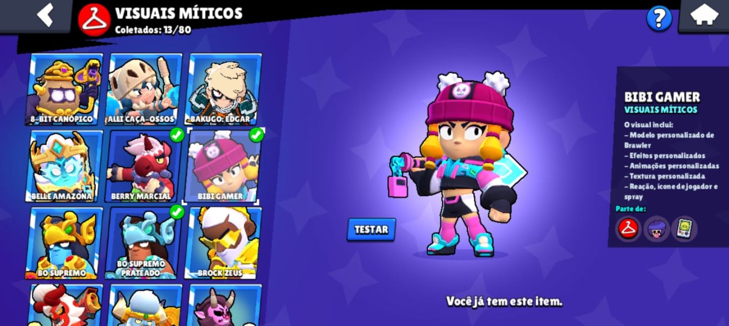 CONTA BRAWL DE 60K+ COM SKINS HYPER, LENDÁRIAS E MITICAS ! (PASS PLUS ATIVO)