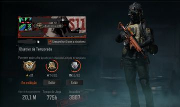 Conta arena breakout 20kk de armazém com H4-raio x e RL-ra1 concreto