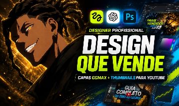 DESIGNER PROFISSIONAL | CAPAS PARA GGMAX E THUMBNAILS PARA YOUTUBE | TOP VENDAS