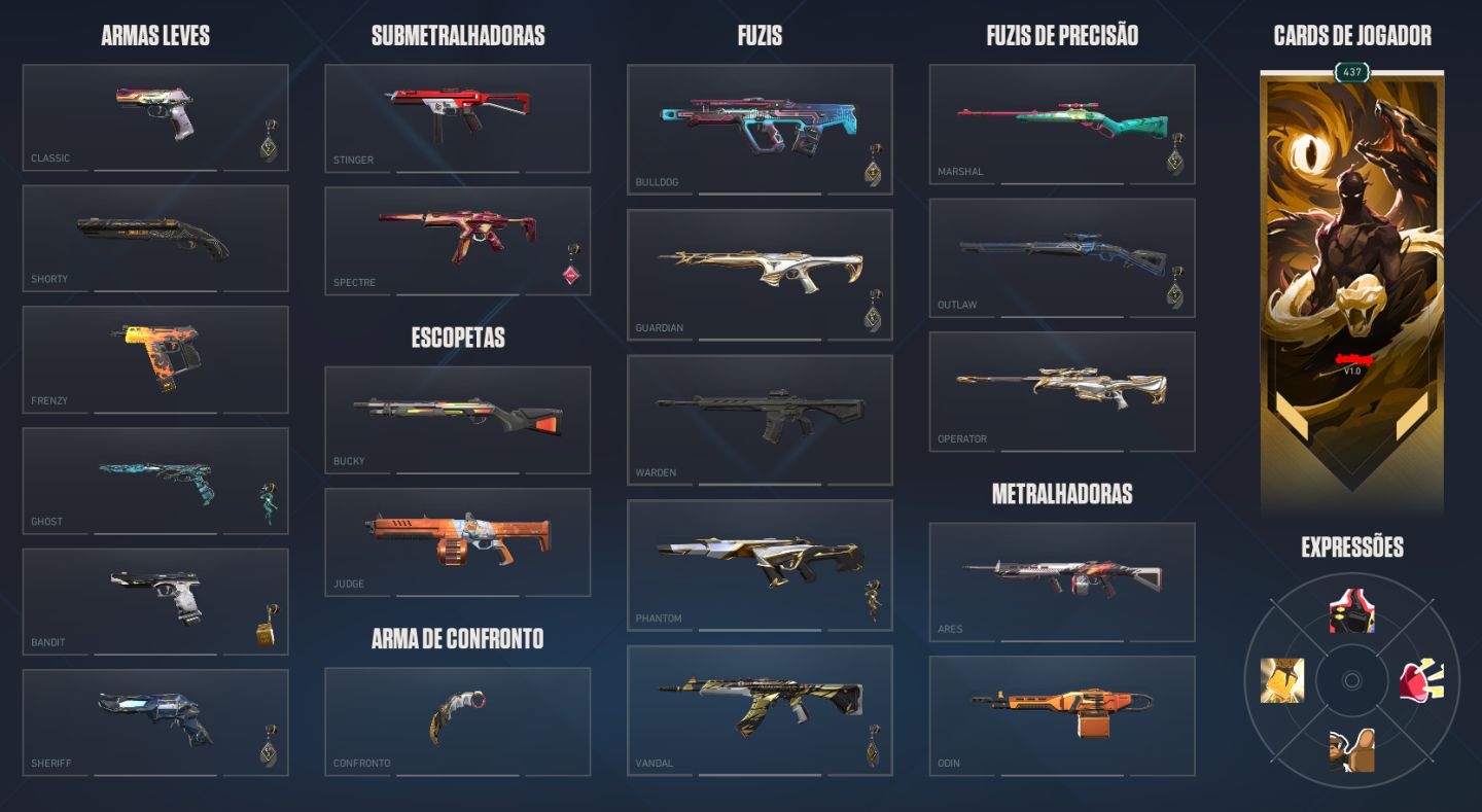 Conta de valorant desde o BETA! 6x Radiante, champions 2021, 24, e 25 e mais...