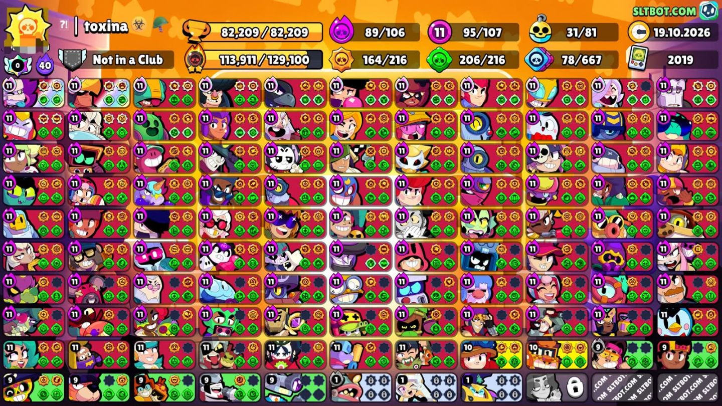 [skins raras] Contas de Brawl Stars profissional - Contas com acesso permanente